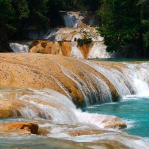 CASCADAS DE AGUA AZUL, MISOL HA Y ZONA ARQUEOLÓGICA DE PALENQUE DESDE SAN CRISTÓBAL DE LAS CASAS