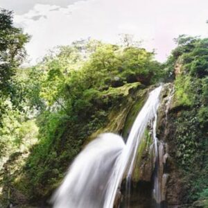 CASCADA EL CHUVEJE DESDE JALPAN DE SERRA