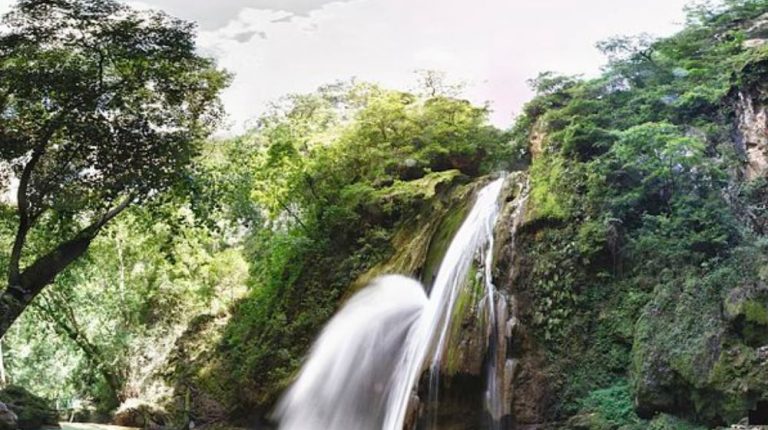 CASCADA EL CHUVEJE DESDE JALPAN DE SERRA