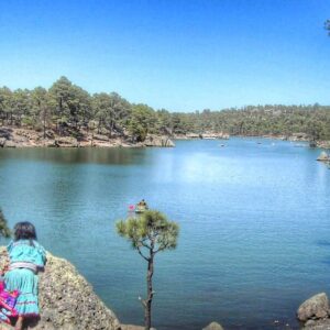 BARRANCAS DEL COBRE CON ISLA DEL ESPÍRITU SANTO EN LA PAZ