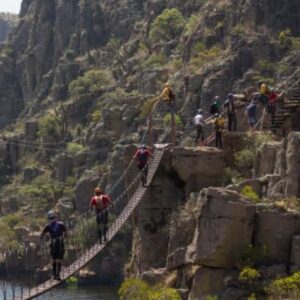 TIROLESAS Y PUENTES COLGANTES DESDE AGUASCALIENTES