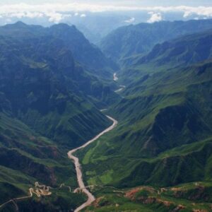 CAÑÓN DE HUMIRA Y RÍO URIQUE DESDE CREEL