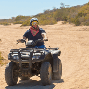 PASEO EN MOTO EN PLAYA MIGRIÑO