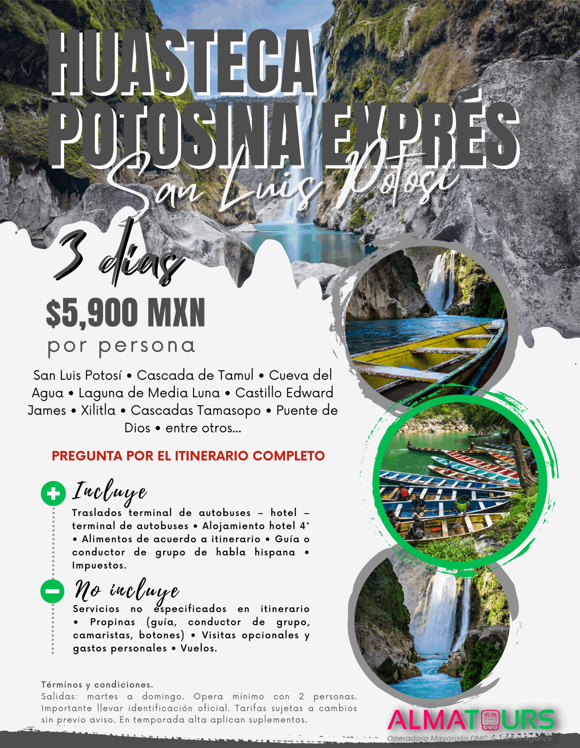 Huasteca Potosina Exprés 3 días, San Luis Potosí
